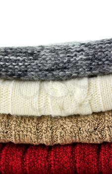 Stack of sweaters