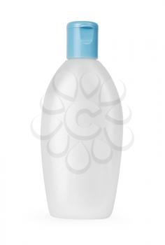 Blank bottle isolated on white