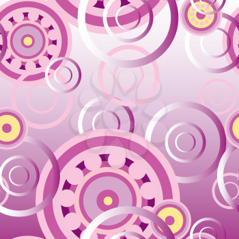 Royalty Free Clipart Image of a Mechanical Background