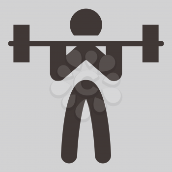 Sports icons - weightlifting icon
