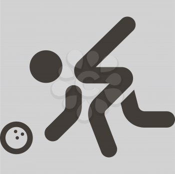 Sports icon - bowling icon