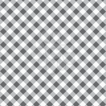 Seamless stylish geometric background. Modern abstract pattern. Flat monochrome design.Monochrome pattern with white gray and black diagonal squares.