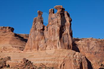 Royalty Free Photo of Arches National Park in Utah