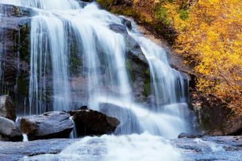 Royalty Free Photo of a Waterfall at Whitney Portal California