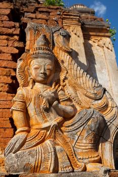 Royalty Free Photo of a Buddhism Carving