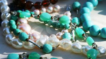 Royalty Free Photo of a Colourful Necklace
