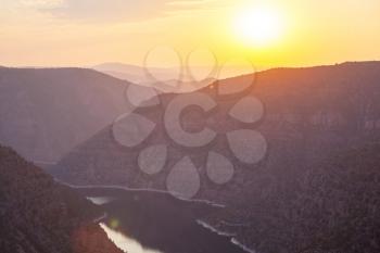 Royalty Free Photo of Flaming Gorge National Recreation Area