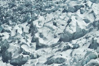Royalty Free Photo of High Glacier in the Cordillera Mountains