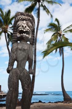 Royalty Free Photo of a Hawaiian Tiki