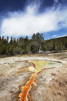 Royalty Free Photo of a Hot Spring