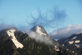 Royalty Free Photo of Misty Mountains