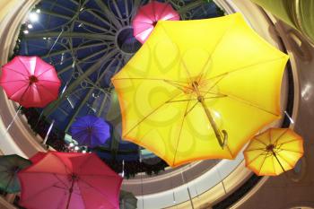 Royalty Free Photo of Umbrellas