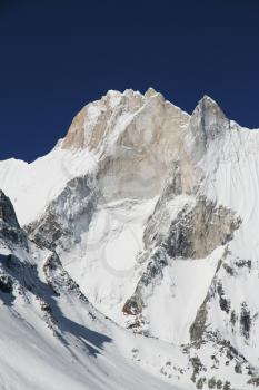 Royalty Free Photo of Mount Meru in in the Himalayas