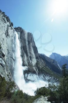 Royalty Free Photo of Yosemite Waterfall