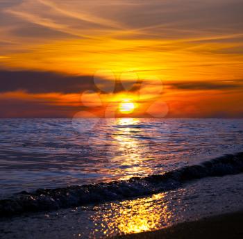 sea sunset