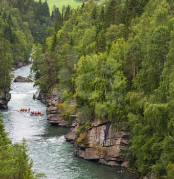 Rafting in Norway
