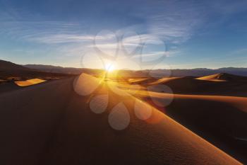 Sand dunes in Death Valley National Park, California, USA