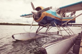 Seaplane in Alaska.