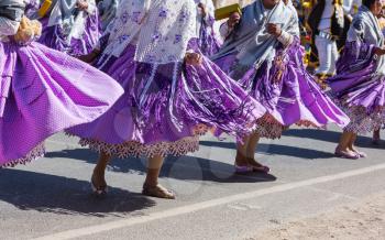 Authentic peruvian dance