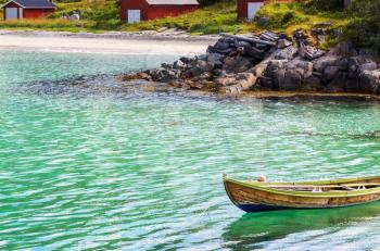 Fishing Boat in village, Norway