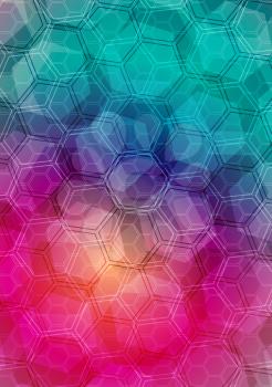 Royalty Free Clipart Image of an Abstract Geometrical Background