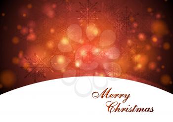 Bright abstract Christmas vector background