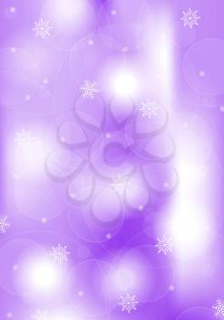Bright purple Christmas background. Vector design
