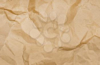Royalty Free Photo of a Crumpled Piece of Paper