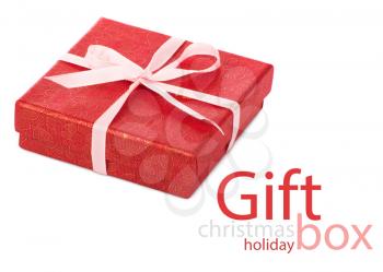 Royalty Free Photo of a Red Gift Box