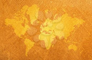 Royalty Free Photo of an Abstract World Map