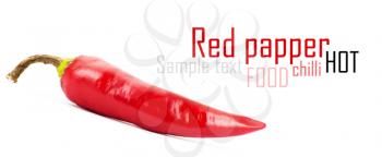 Royalty Free Photo of a Red Chili Pepper