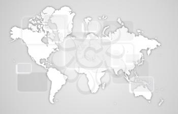 Royalty Free Photo of a World Map