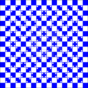 Royalty Free Clipart Image of a Checkerboard