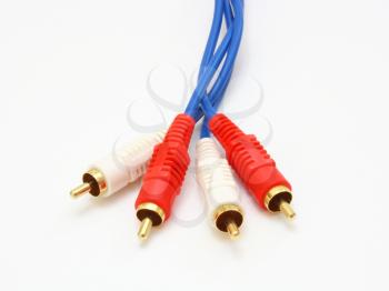 Three color RCA jacks red white yellow
