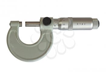 micrometer isolated on a white background