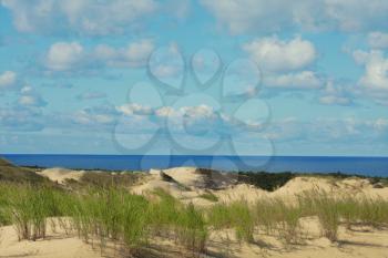 Beautiful Baltic Sea sand beach