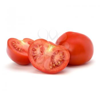 Tomato vegetable  isolated on white background