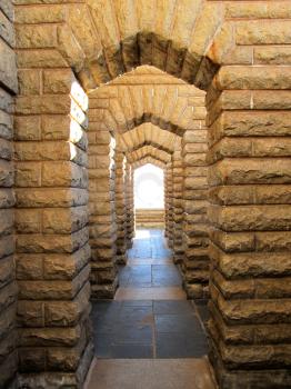Royalty Free Photo of a Stone Archway