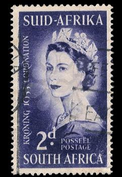 Royalty Free Photo of a Queen Elizabeth Stamp