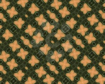 Special pattern Background Orange and Green shapes style