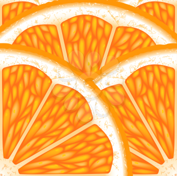 Royalty Free Clipart Image of an Orange Background