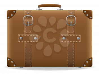 Royalty Free Clipart Image of a Suitcase