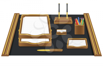 Royalty Free Clipart Image of a Office Supplies