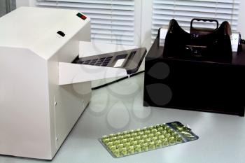 laboratory equipment for determination of analyses 