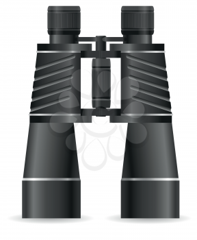 binoculars vector illustration isolated on white background