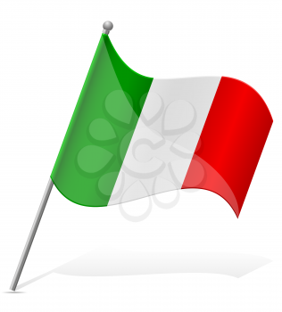 flag of Mexico vector illustration isolated on white background
