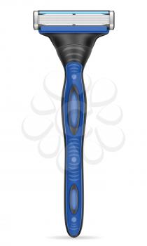 razor for shaving stock vector illustration isolated on white background