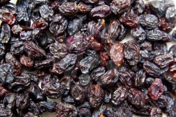 black raisins (sultana), dried fruits 