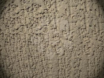 Brown cement plaster as a background              