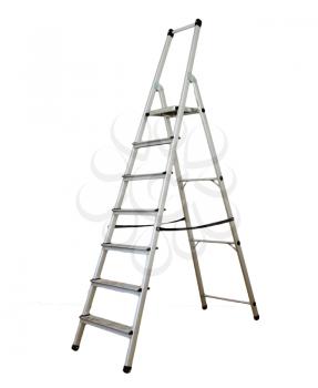 ladder on a white background